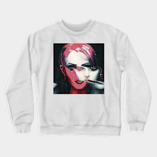 Yeah Its This Chick Again Crewneck Sweatshirt